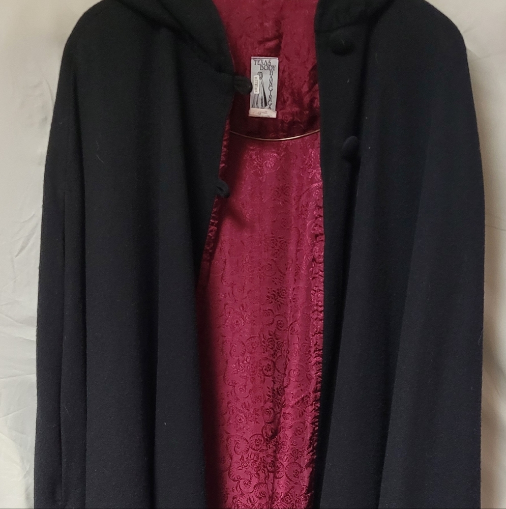 Wool Cape by Texas Body Hangings